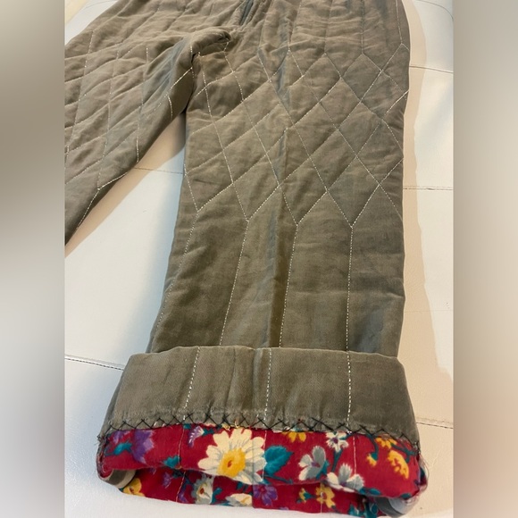 Vintage Adolfo at saks fifth Avenue gray velvet quilted handmade matching set - Picture 6 of 8